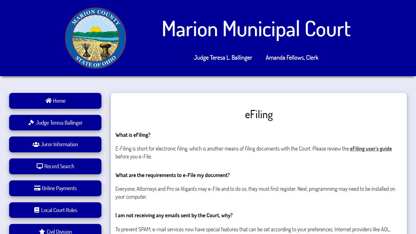 Marion Municipal Court
